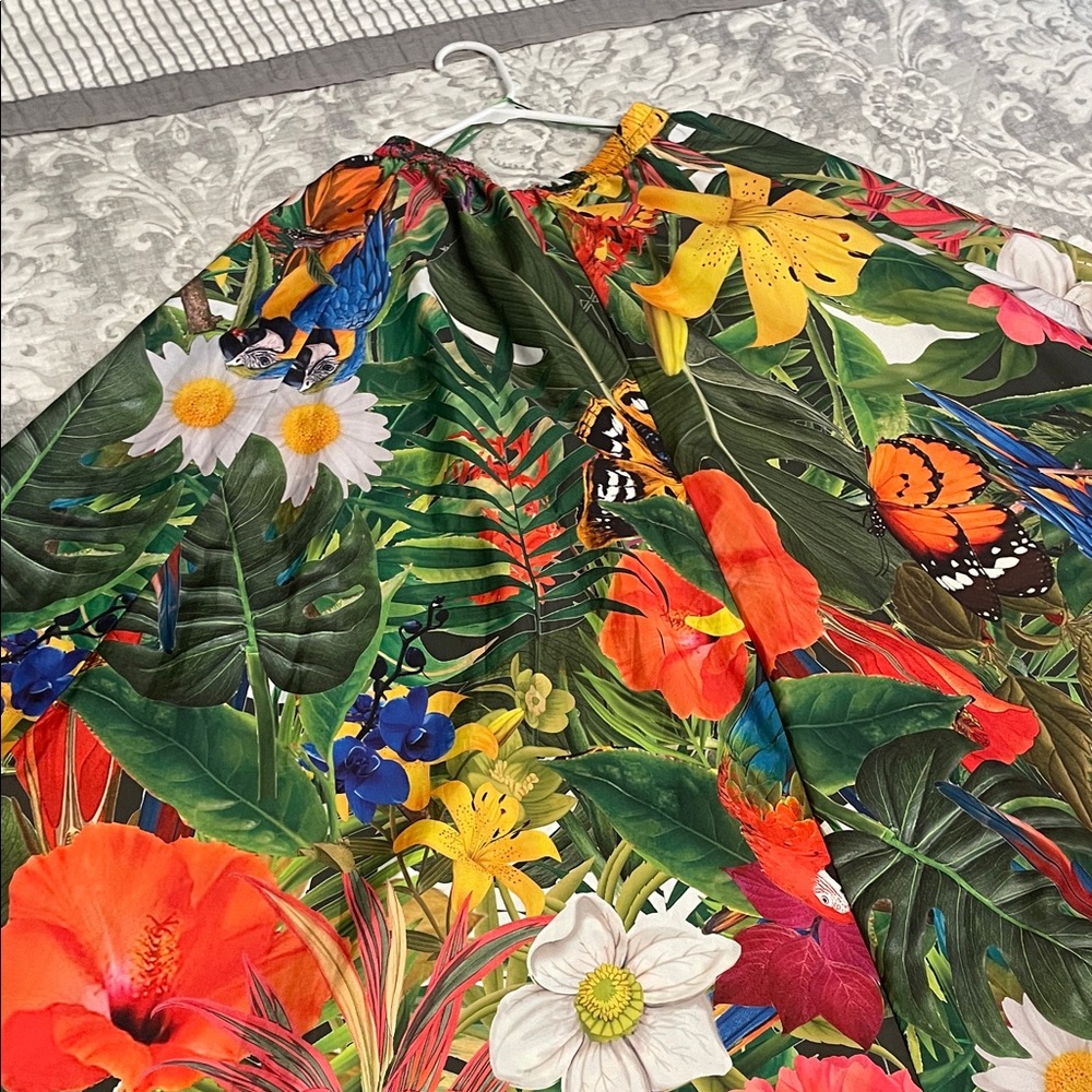 Rachel Zoe Multicolor Floral Skirt